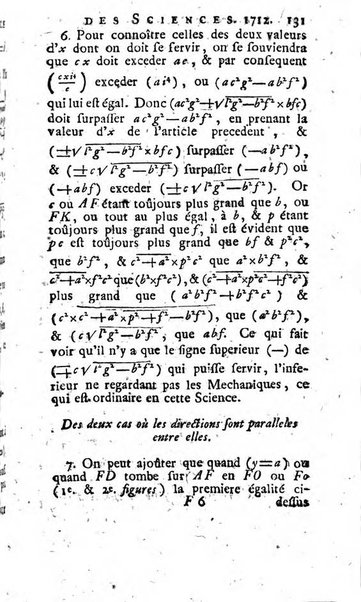 Histoire de l'Académie royale des sciences avec les Mémoires de mathematique & de physique, pour la même année, tires des registres de cette Académie.