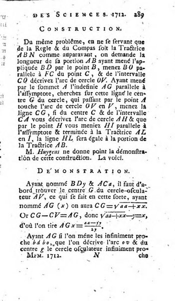 Histoire de l'Académie royale des sciences avec les Mémoires de mathematique & de physique, pour la même année, tires des registres de cette Académie.