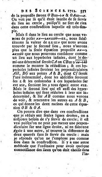 Histoire de l'Académie royale des sciences avec les Mémoires de mathematique & de physique, pour la même année, tires des registres de cette Académie.