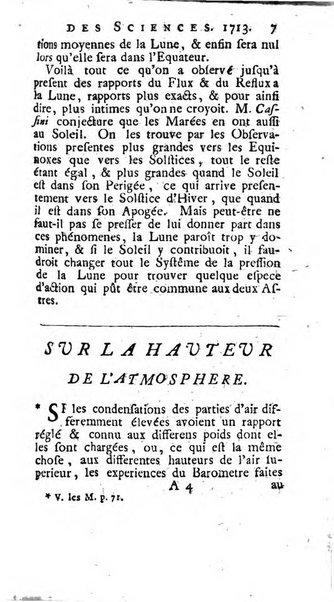 Histoire de l'Académie royale des sciences avec les Mémoires de mathematique & de physique, pour la même année, tires des registres de cette Académie.