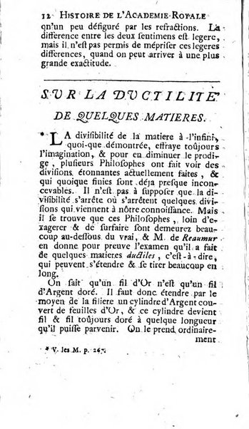 Histoire de l'Académie royale des sciences avec les Mémoires de mathematique & de physique, pour la même année, tires des registres de cette Académie.