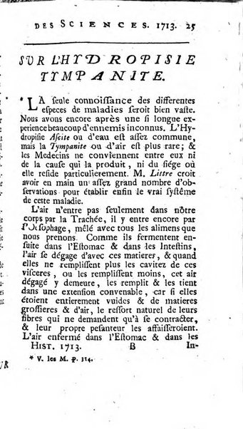 Histoire de l'Académie royale des sciences avec les Mémoires de mathematique & de physique, pour la même année, tires des registres de cette Académie.