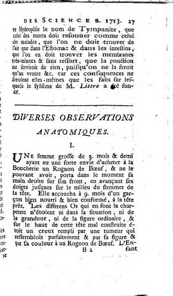 Histoire de l'Académie royale des sciences avec les Mémoires de mathematique & de physique, pour la même année, tires des registres de cette Académie.