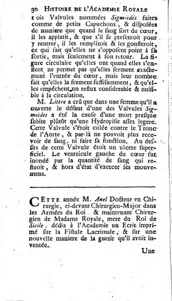 Histoire de l'Académie royale des sciences avec les Mémoires de mathematique & de physique, pour la même année, tires des registres de cette Académie.