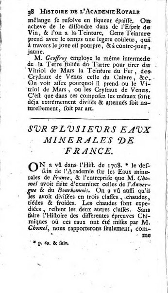 Histoire de l'Académie royale des sciences avec les Mémoires de mathematique & de physique, pour la même année, tires des registres de cette Académie.