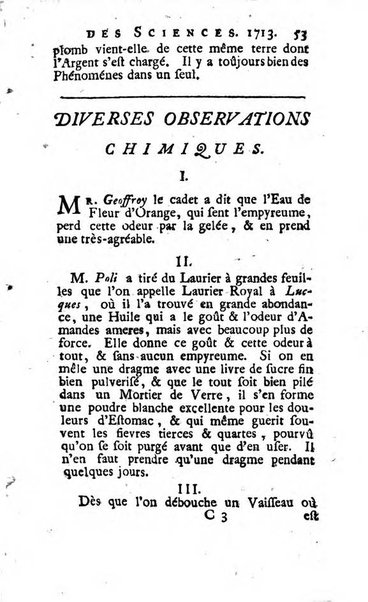 Histoire de l'Académie royale des sciences avec les Mémoires de mathematique & de physique, pour la même année, tires des registres de cette Académie.