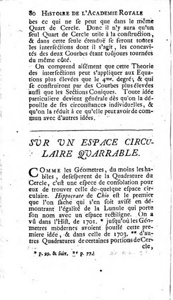 Histoire de l'Académie royale des sciences avec les Mémoires de mathematique & de physique, pour la même année, tires des registres de cette Académie.