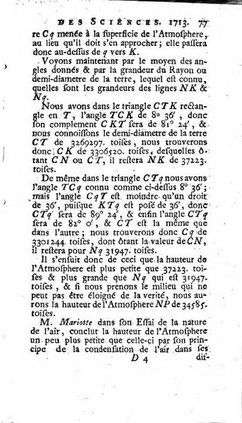 Histoire de l'Académie royale des sciences avec les Mémoires de mathematique & de physique, pour la même année, tires des registres de cette Académie.