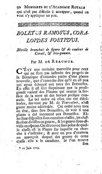 Histoire de l'Académie royale des sciences avec les Mémoires de mathematique & de physique, pour la même année, tires des registres de cette Académie.