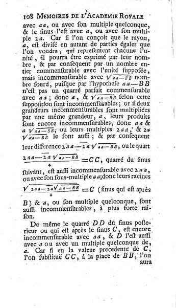 Histoire de l'Académie royale des sciences avec les Mémoires de mathematique & de physique, pour la même année, tires des registres de cette Académie.