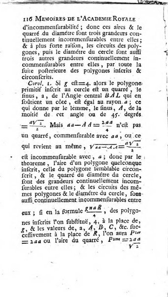 Histoire de l'Académie royale des sciences avec les Mémoires de mathematique & de physique, pour la même année, tires des registres de cette Académie.