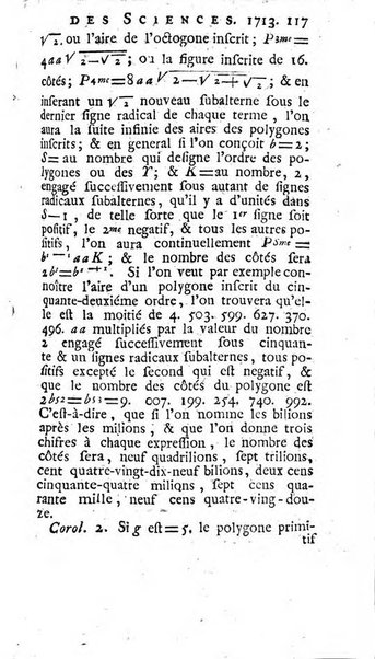 Histoire de l'Académie royale des sciences avec les Mémoires de mathematique & de physique, pour la même année, tires des registres de cette Académie.