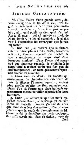 Histoire de l'Académie royale des sciences avec les Mémoires de mathematique & de physique, pour la même année, tires des registres de cette Académie.