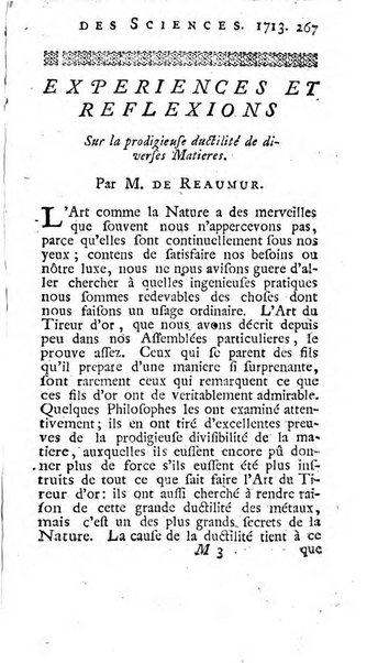 Histoire de l'Académie royale des sciences avec les Mémoires de mathematique & de physique, pour la même année, tires des registres de cette Académie.