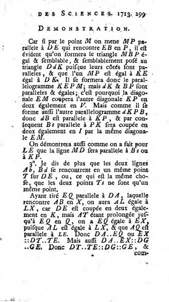 Histoire de l'Académie royale des sciences avec les Mémoires de mathematique & de physique, pour la même année, tires des registres de cette Académie.