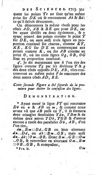 Histoire de l'Académie royale des sciences avec les Mémoires de mathematique & de physique, pour la même année, tires des registres de cette Académie.