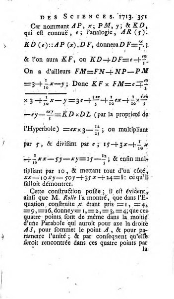 Histoire de l'Académie royale des sciences avec les Mémoires de mathematique & de physique, pour la même année, tires des registres de cette Académie.