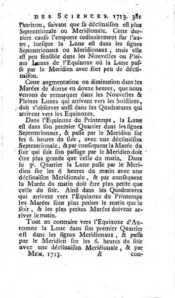 Histoire de l'Académie royale des sciences avec les Mémoires de mathematique & de physique, pour la même année, tires des registres de cette Académie.