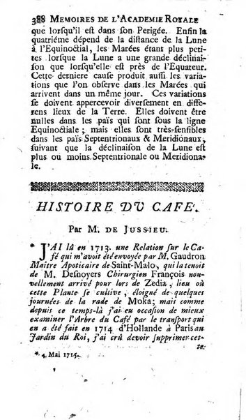 Histoire de l'Académie royale des sciences avec les Mémoires de mathematique & de physique, pour la même année, tires des registres de cette Académie.