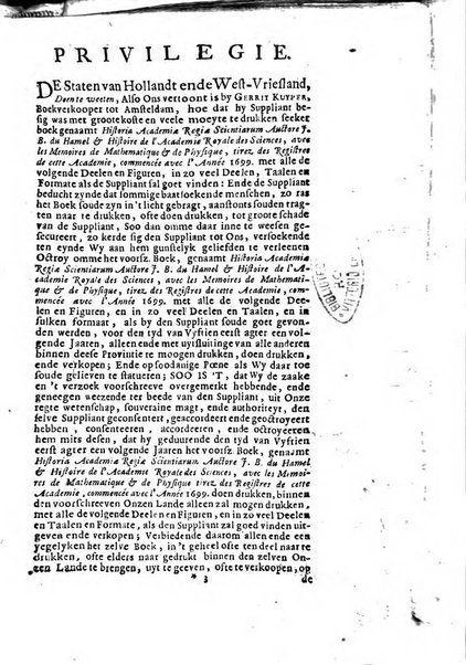 Histoire de l'Académie royale des sciences avec les Mémoires de mathematique & de physique, pour la même année, tires des registres de cette Académie.