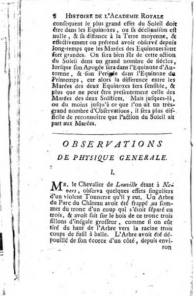 Histoire de l'Académie royale des sciences avec les Mémoires de mathematique & de physique, pour la même année, tires des registres de cette Académie.