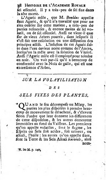 Histoire de l'Académie royale des sciences avec les Mémoires de mathematique & de physique, pour la même année, tires des registres de cette Académie.