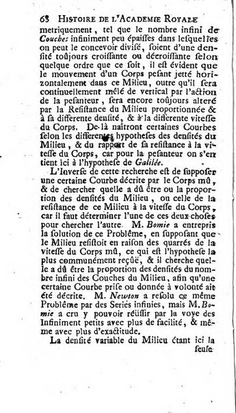 Histoire de l'Académie royale des sciences avec les Mémoires de mathematique & de physique, pour la même année, tires des registres de cette Académie.