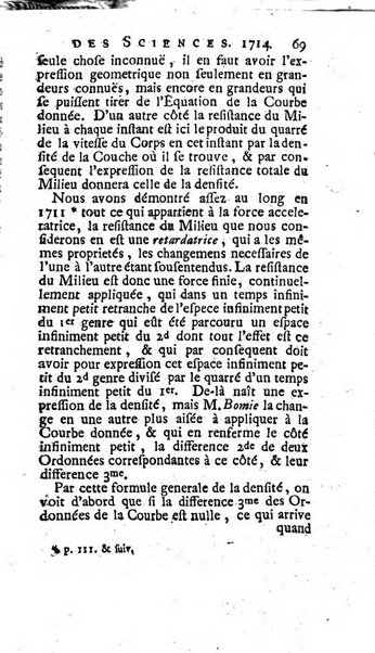 Histoire de l'Académie royale des sciences avec les Mémoires de mathematique & de physique, pour la même année, tires des registres de cette Académie.