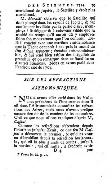 Histoire de l'Académie royale des sciences avec les Mémoires de mathematique & de physique, pour la même année, tires des registres de cette Académie.