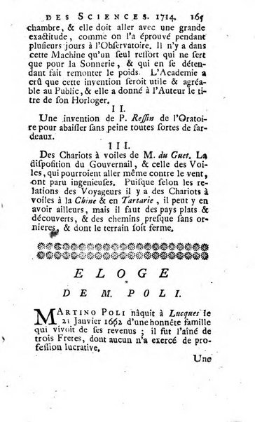 Histoire de l'Académie royale des sciences avec les Mémoires de mathematique & de physique, pour la même année, tires des registres de cette Académie.