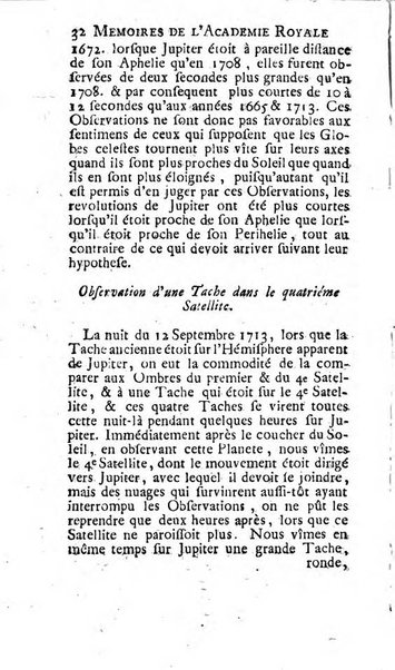 Histoire de l'Académie royale des sciences avec les Mémoires de mathematique & de physique, pour la même année, tires des registres de cette Académie.