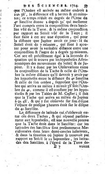 Histoire de l'Académie royale des sciences avec les Mémoires de mathematique & de physique, pour la même année, tires des registres de cette Académie.