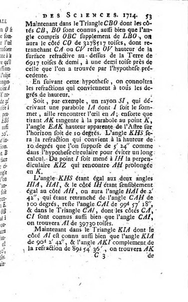 Histoire de l'Académie royale des sciences avec les Mémoires de mathematique & de physique, pour la même année, tires des registres de cette Académie.