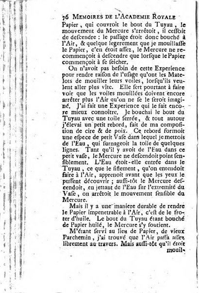 Histoire de l'Académie royale des sciences avec les Mémoires de mathematique & de physique, pour la même année, tires des registres de cette Académie.