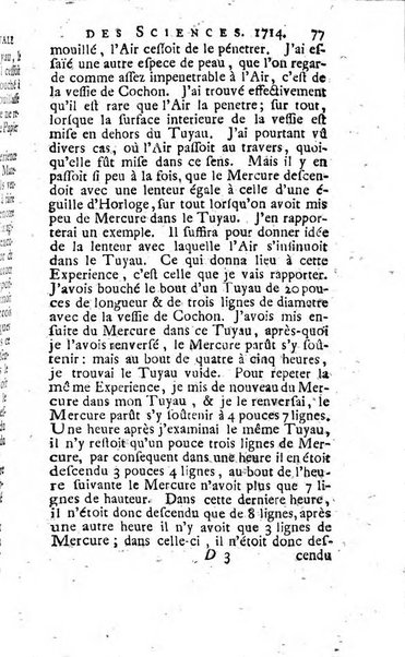 Histoire de l'Académie royale des sciences avec les Mémoires de mathematique & de physique, pour la même année, tires des registres de cette Académie.