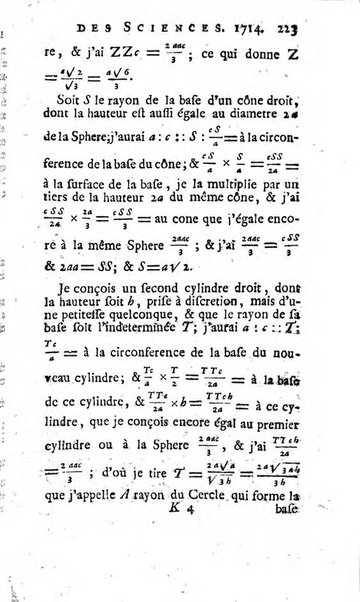 Histoire de l'Académie royale des sciences avec les Mémoires de mathematique & de physique, pour la même année, tires des registres de cette Académie.