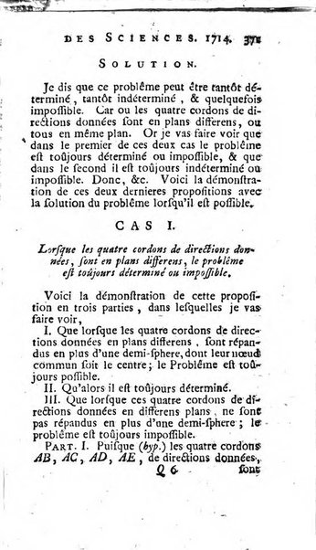 Histoire de l'Académie royale des sciences avec les Mémoires de mathematique & de physique, pour la même année, tires des registres de cette Académie.