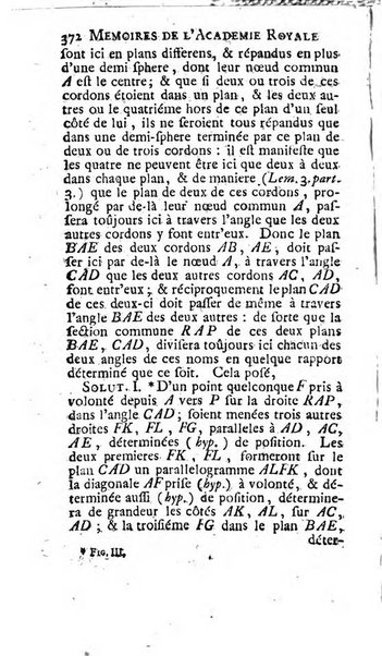 Histoire de l'Académie royale des sciences avec les Mémoires de mathematique & de physique, pour la même année, tires des registres de cette Académie.