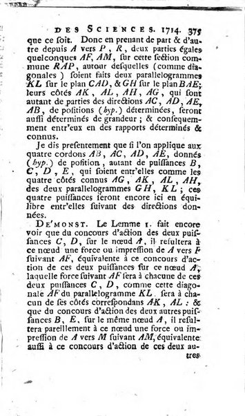 Histoire de l'Académie royale des sciences avec les Mémoires de mathematique & de physique, pour la même année, tires des registres de cette Académie.