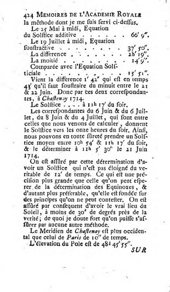 Histoire de l'Académie royale des sciences avec les Mémoires de mathematique & de physique, pour la même année, tires des registres de cette Académie.