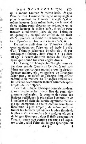 Histoire de l'Académie royale des sciences avec les Mémoires de mathematique & de physique, pour la même année, tires des registres de cette Académie.