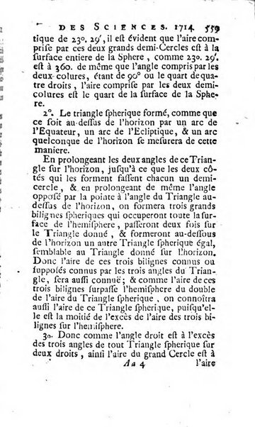 Histoire de l'Académie royale des sciences avec les Mémoires de mathematique & de physique, pour la même année, tires des registres de cette Académie.