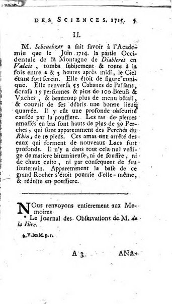 Histoire de l'Académie royale des sciences avec les Mémoires de mathematique & de physique, pour la même année, tires des registres de cette Académie.