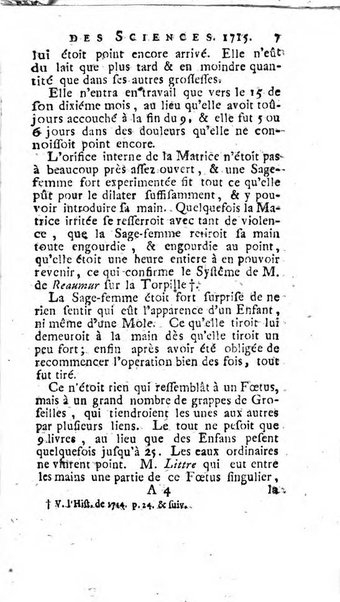 Histoire de l'Académie royale des sciences avec les Mémoires de mathematique & de physique, pour la même année, tires des registres de cette Académie.