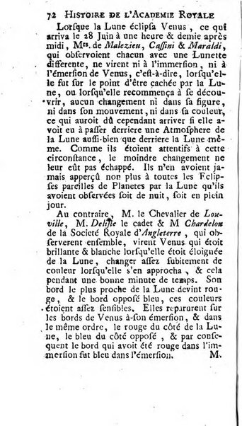 Histoire de l'Académie royale des sciences avec les Mémoires de mathematique & de physique, pour la même année, tires des registres de cette Académie.