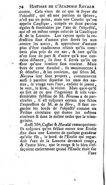 Histoire de l'Académie royale des sciences avec les Mémoires de mathematique & de physique, pour la même année, tires des registres de cette Académie.