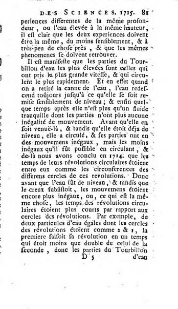 Histoire de l'Académie royale des sciences avec les Mémoires de mathematique & de physique, pour la même année, tires des registres de cette Académie.