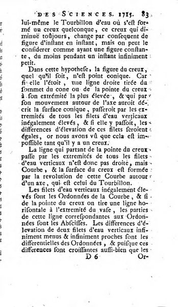 Histoire de l'Académie royale des sciences avec les Mémoires de mathematique & de physique, pour la même année, tires des registres de cette Académie.