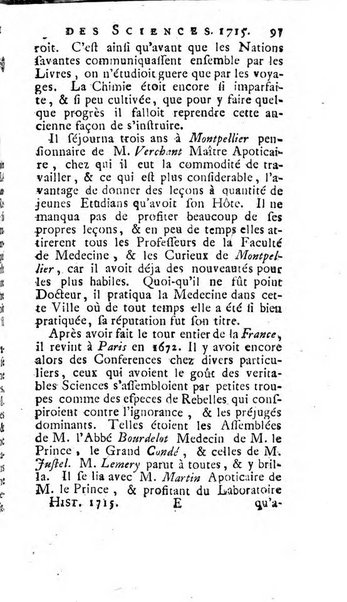 Histoire de l'Académie royale des sciences avec les Mémoires de mathematique & de physique, pour la même année, tires des registres de cette Académie.