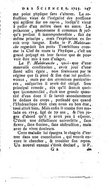 Histoire de l'Académie royale des sciences avec les Mémoires de mathematique & de physique, pour la même année, tires des registres de cette Académie.